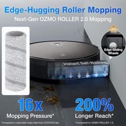 PromoHome 12-delige Accessoireset geschikt voor Ecovacs Deebot X11 OmniCyclone/X11 Pro/X11 Pro Omni/X11- Complete Onderhoudskit met Hoofdborstel, Dweilrollen, HEPA-filters en Zijborstels voor Optimale Reiniging — thumbnail 3