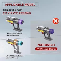 17 Parts – Stofreservoir 1 Stuks Geschikt voor Dyson V11 & V15 – Compatibel met SV14, SV15 & SV22 – Transparante Stofbak / Stofemmer – Vervangend Onderdel voor Draadloze Steelstofzuiger — thumbnail 3