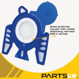 12 Stofzuigerzakken PARTS4® geschikt voor Miele GN -incl. 1 filter- | Made in Europe | O.a. geschikt voor Miele G, N, H, Classic C1, Complete C2, Complete C3, S2 (S2000 > S2999), S5 (S5000 > S5999), S8 (S8000 > S8999), MI40, 9917730 — thumbnail 2