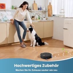 17 stuks accessoires voor Ecovacs Deebot X9 Pro Omni/X11 Pro Omni robotstofzuiger, 4 stofzakken, 4 zijborstels, 4 filters, 1 hoofdborstel, 2 dweilen, 1 reinigingsborstel, 1 schroevendraaier . — thumbnail 4