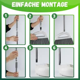 3-in-1 rechte bezem en stoffer set met waterreiniger voor thuis en kantoor — thumbnail 4