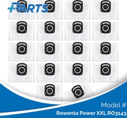 Rowenta Power XXL RO3143 Stofzakken (18 Stuks, Plus.Parts® alternatief voor ZR200540) — thumbnail 1