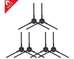 Geschikt voor Zijborstel Geschikt voor Ilife A4 A6 A4S V3S V3L V3S Pro V5 V50 V5S V5S Pro Reinigingsborstel