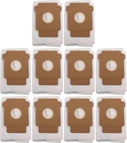 Verpakking van 10 stofzakken voor Roomba 105/Plus 405/Plus 505/Max 705/Combo 2 Essential robotstofzuigers- inhoud 3 liter- smeltgeblazen vezel en niet-geweven stof- geavanceerde filtratie — thumbnail 1