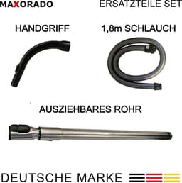 Maxorado Stofzuiger Set 3-delig geschikt voor Miele - Telescopische buis + handgreep + stofzuigerslang voor Complete, C3, S8 SERIES, 10563760, 7863552, 7863553, 7863554, 7863555 — thumbnail 2