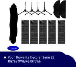 Replacements® onderdelen set geschikt voor Rowenta X-Plorer 95-Series - 12-delig — thumbnail 1