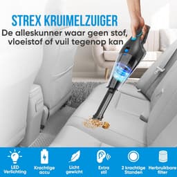 Kruimeldief - Handstofzuiger - Kruimeldief Snoerloos - Kruimelzuiger - Draadloze Handstofzuiger - Snoerloos — thumbnail 4