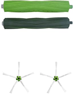 Vervangingsonderdelen geschikt voor iRobot Roomba i7 E5 E6 I,E,J-serie - Stofzuiger - Rolborstels - Randvegende borstels - Vervangingssets (1 paar + 2 stuks) — thumbnail 1