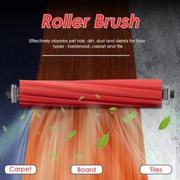(2 Stuks) Rolborstels Geschikt voor Roborock S7, S7+, S7 MaxV, S7 MaxV Plus, S7 MaxV Ultra, Q7 Q7+ Q7 Max, Q7 Max+ Q Revo, Qrevo MaxV, Qrevo Pro, Qrevo S, Qrevo Plus Robotstofzuiger — thumbnail 2