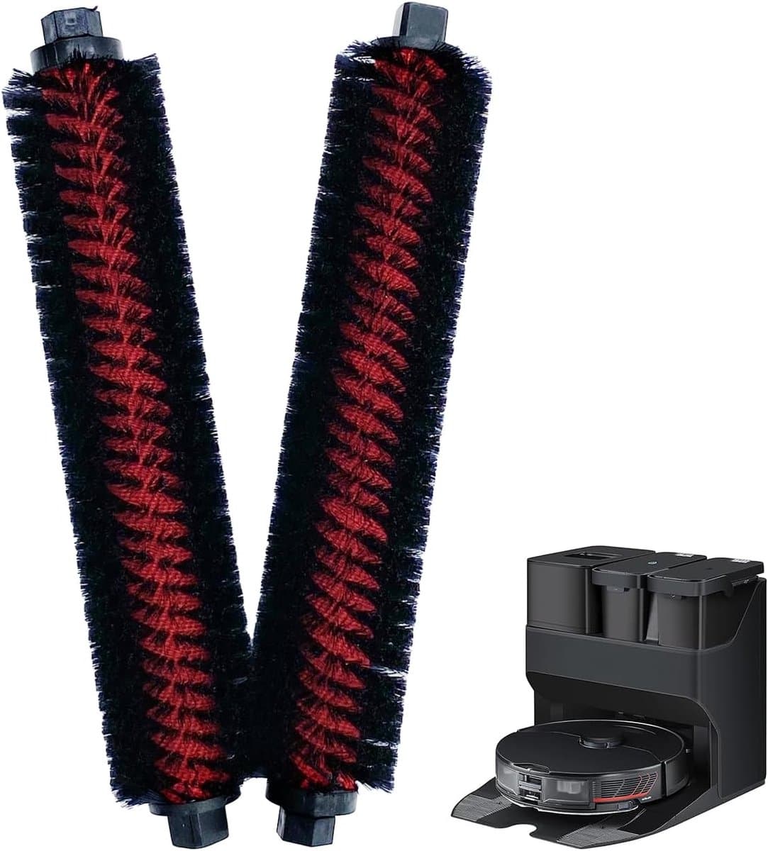 Geschikt voor Roborock S7 MaxV Ultra/S7 Pro Ultra/S8 Pro Ultra/G10S - Reinigingsborstel - krachtige, verwijderbare, gemakkelijk schoon te maken — afbeelding 1