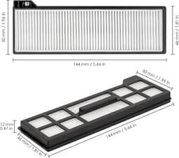 Wasbaar filter geschikt voor EUFY X10 Pro Omni Robotstofzuiger - Vervanging - 6 stuks — thumbnail 4
