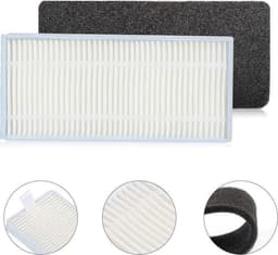 15x Borstel & Filter set geschikt voor Eufy Robovac 11s 15C 30C 35C & Robovac - borstel - Filter — thumbnail 2