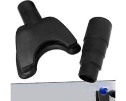Boorstofvanger - Stofafzuiging Tool - Stofvrij Boren - Efficiënte Zuigkracht - 15 x 8 x 6 cm - Grijs