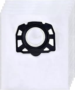 10x Stofzuigerzakken geschikt voor Karcher WD2 Plus, WD3 (Battery), KWD1, KWD2, KWD3, WD3.200 - WD3.800 M - stofzuigzak stofzakken — thumbnail 4