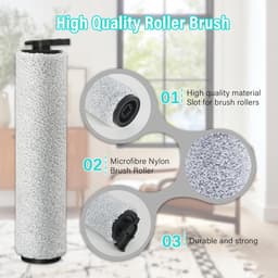 Dailygoods- Accessoireset voor Bissell CrossWave HF2 - 2 Borstelrollen - 2 HEPA-filters - Reserveonderdeel - Nat- en droogstofzuiger - Microvezel voor harde vloeren - Stofzuigeraccessoires — thumbnail 5
