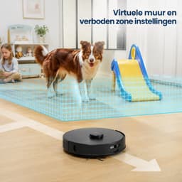 AIRROBO T20 – Robotstofzuiger - met droog zuigen, dweilfunctie en oplaadstation (60 dagen stofvrij) – App & spraakbediening – Voor haar van huisdieren & harde vloeren – 2 jaar garantie — thumbnail 5