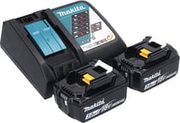 Makita DVC 750 LRF accustofzuiger LXT 18 V 67 mbar 7,5 l borstelloos + 2x accu 3,0 Ah + oplader — thumbnail 5