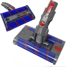 Fluffy zuigmond borstel met dubbele rol geschikt voor Dyson V7 V8 V10 V11 V15 sv10 sv11 sv12 sv14 sv16 sv17 sv22 — thumbnail 1