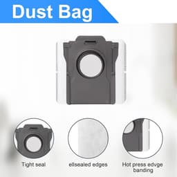 Accessoires geschikt voor Dreame L10s Ultra Heat ONLY; X30 Ultra mops/doeken x 6; 4 x stofzak, 4 HEPA-filters; 2 x hoofdborstels; 4 x zijborstels — thumbnail 2