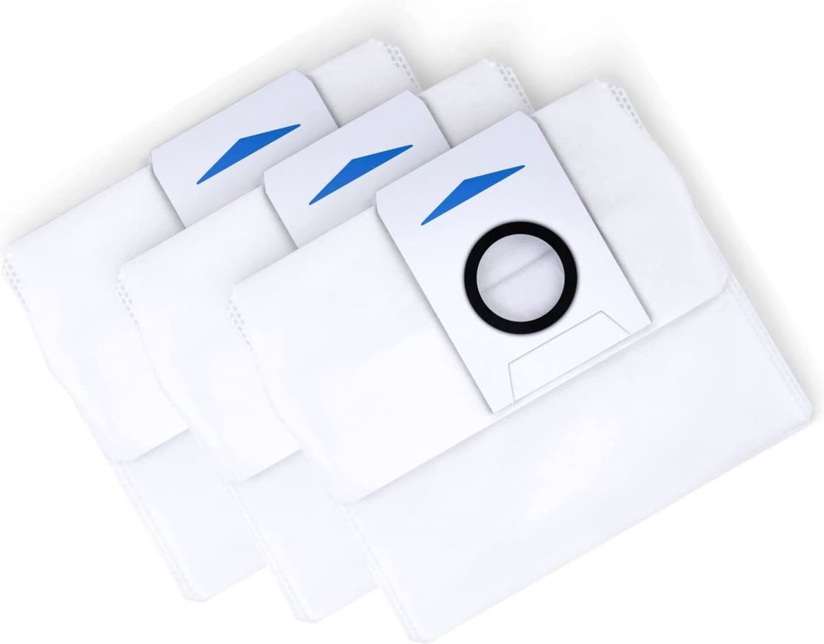 Ecovacs Deebot T10 Omni, T20 Omni en X1 Omni Serie Stofzakken (3 Stuks, Plus.Parts® alternatief voor D-DB03-0003) — afbeelding 1