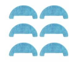 Dweildoeken - 6 stuks - Geschikt voor ILIFE A4/A4S/A40 Robotstofzuiger - Reserveonderdelen