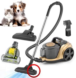 AG3300 Stofzuiger Zonder Zak - Stofzuigers - Vacuum Cleaner Zakloos - Geschikt Voor Dierenharen - Sterke Zuigkracht - HEPA Filter - Compact, Licht & Krachtig - Gemakkelijk Schoon Te Maken - Gold Edition — thumbnail 1