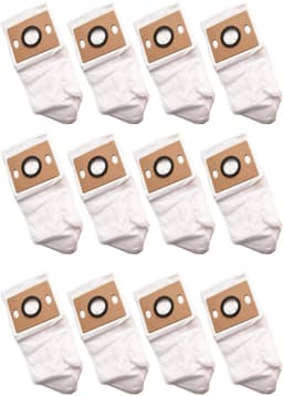 12 stuks Stofzakken - geschikt voor ILIFE V9 - V9pro Zelfledigende Robot Cleaner - Grote Capaciteit Tas Vervanging Accessoire Kits — thumbnail 1