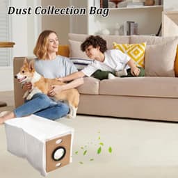 8 stuks Stofzakken - geschikt voor ILIFE V9 - V9pro Zelfledigende Robot Cleaner - Grote Capaciteit Tas Vervanging Accessoire Kits — thumbnail 2