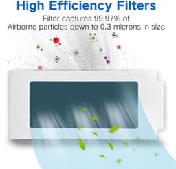 Reserveonderdelen geschikt voor ECOVACS DEEBOT T30 Omni/T30 PRO Omni – 17-delige accessoire set geschikt voor robotstofzuigers, inclusief 4 HEPA-filters, 4 dweilen, 4 zijborstels en 4 stofzakken. — thumbnail 5