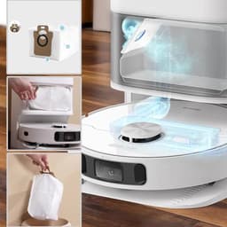 5 Stks Accessoires Kit gescht voor Dreame L10 Ultra L10s Ultra, 5 Stofzakken — thumbnail 2