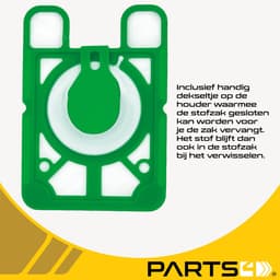 30 stofzuigerzakken PARTS4® geschikt voor Numatic NVM 1CH 1B/C -30 stuks- | Extra sterk & hoge filtratie dankzij 5 lagen | O.a geschikt voor Numatic Henry, Hetty, James, PPR-240, 604015 Hepa-Flo — thumbnail 2
