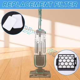 EGoods - Filtervervanging voor Stofzuiger - Compatibel met Shark NV150 NV255 NV250 - Onderdelen voor Navigator Swivel Pro - Herbruikbaar & Wasbaar — thumbnail 3