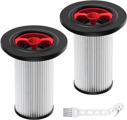 2 stuks Geschikt voor bosch Hepa Filter - Geschikt voor Gen2 8-serie - met borstel - Geschikt voor 12036642,12023349 - voor slechte geuren en tegen fijnstof — thumbnail 1
