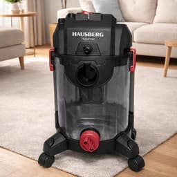 Hausberg HB-2890NG Nat-en-Droog Stofzuiger 2200 W | 20 L Reservoir & 5 L Schoonwatertank | Multifunctionele Alleszuiger Met Accessoires — thumbnail 4