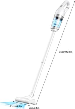 STILVORA Steelstofzuiger Steelstofzuiger - 4-in-1 Oplaadbare Stofzuiger Met 10000Pa Zuigkracht En Extra Groot 350 ml Reservoir - Multifunctioneel Voor Meerdere Scènes - ABS - Zwart — thumbnail 4