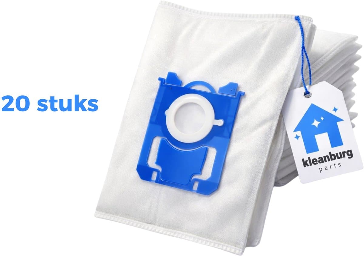 Kleanburg® - Stofzuigerzakken - Geschikt voor Electrolux PowerForce - 20 stuks — afbeelding 1