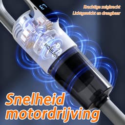 Draadloze stofzuiger, 80W zuigkracht, 60 minuten gebruiksduur, ZeroTangle-borstel, PureCyclone-technologie, steelstofzuiger voor dierenharen, tapijt en harde vloeren. — thumbnail 3