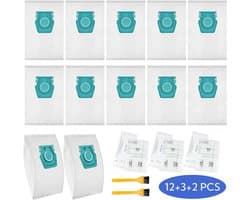 12 Stofzuiger Stofzakken Vervanging voor Miele TU Guard L1/Guard S1/CO Guard M1 Stofzuiger Accessoire Stofzak - 3 sets Filter Katoen Kleine borstel