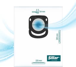 Sillar 12x Stofzuigerzakken voor Tefal & Rowenta – Syntetisch - voor Robotstofzuigers et Stofzuiger - Vervanging ZR200520 ZR200720 ZR200920 — thumbnail 2