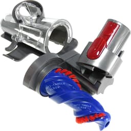 Dparts gemotoriseerde miniborstel geschikt voor Dyson steelstofzuiger series V7 V8 V10 V11 V15 Detect Outsize Cylone - Mini turboborstel mondstuk - Dierenharen stofzuigermond - Zuigmond — thumbnail 4