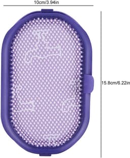 2stuks Filters - wasbaar - geschikt voor Dyson DC30 DC31 DC34 DC35 DC45 - stofzuiger motorfilter - Stofzuigeraccessoires — thumbnail 3