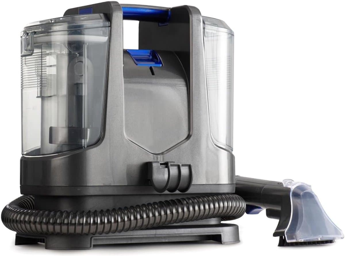 Zyrex® Tapijtreiniger machine - Tapijtreiniger - Tapijtreiniger apparaat - Grijs - ‎15cm x 28cm x 15cm — afbeelding 1