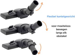 Kleanburg® - Geschikt voor Numatic - Combizuigmond met Parkeerhaak - Henry - Hetty - Hipro 601729 — thumbnail 4