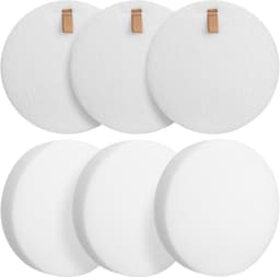 Geschikt voor Vervangend stofzuigerfilter voor Shark Vertex DuoClean PowerFin Upright Vacuum ZU60 NV255 NV251, vervangend onderdeel XFFKHZ2000, set van 3 schuim- en 3 viltfilters — thumbnail 1