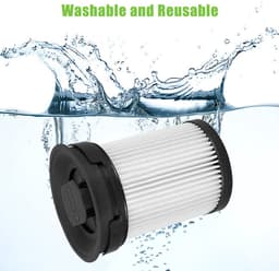 Hoopstofzuigerfilter 2-pack Geschik voor Miele TriFlex HX1 FSF — thumbnail 5
