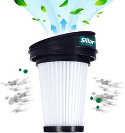 Sillar, filter voor stofzuiger, geschikt voor staande stofzuigers van Gorenje, ETA, Grundig, vervanging voor filters 9178008590 / 573575 / ETA044900020, 1 stuk — thumbnail 2