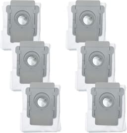 6x stofzuiger zakken geschikt voor iRobot Roomba i7+i3/E5/E6/S9/J7 wegwerpbaar robot stofzuiger stofzakken — thumbnail 1
