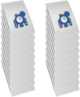 EXCITAT Stofzuigerzakken - Stofzuigeraccessoires - 5-laags stofzak met vouw - Geschikt voor Miele Complete C3 Power Series, Limited Edition, Cat & Dog PowerLine stofzuigers - 20 stuks — thumbnail 1