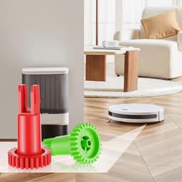 Robot Stofzuiger Accessoire Onderdelen - Zijborstel Motor Snap Gear geschikt voor ECOVACS DEEBOT OZMO 950/920/N5/N8 T5/T9/T8 - 1 rode versnellingsbak, 1 groene versnellingsbak — thumbnail 5