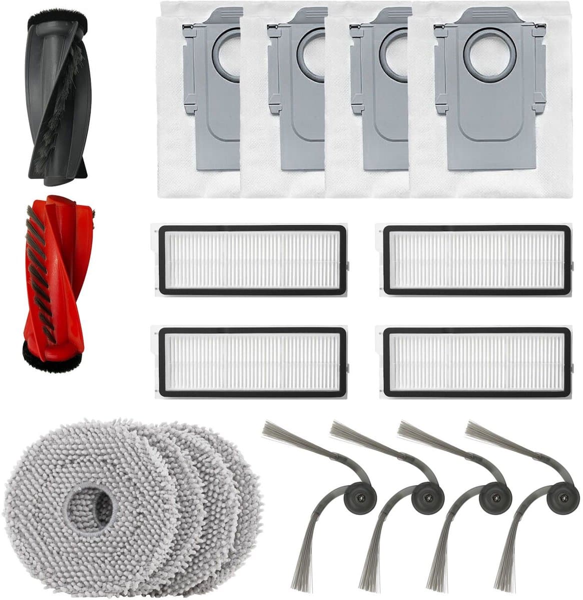 Roborock Qrevo Curv en Edge Onderhoudsset (Plus.Parts® alternatief voor 8.02.0411) — afbeelding 1